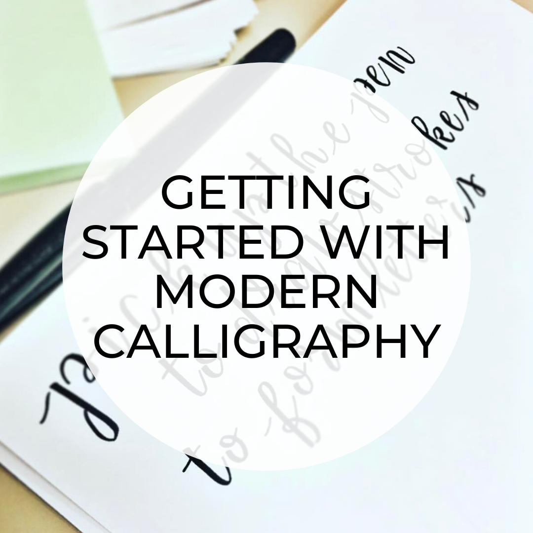 How You Can Get Started Doing Modern Calligraphy – Lemon Press Studio